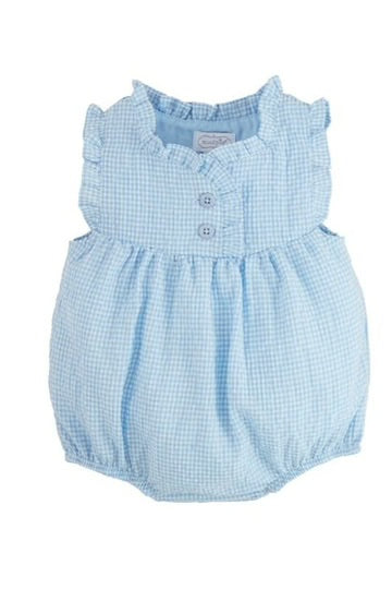 Sugar berry ruffle bubble baby onesie