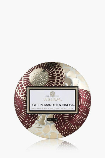 Voluspa mini tin can 4 oz candle