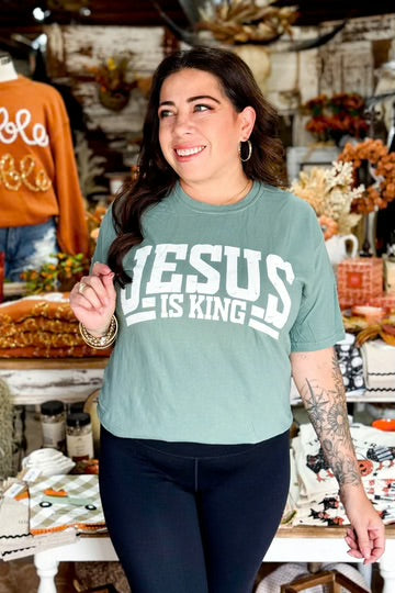 Jesus is king unisex graphic tee
