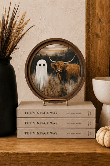 8 inch highland with ghost porch art