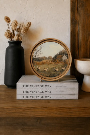 8 inch round chicken painting arch