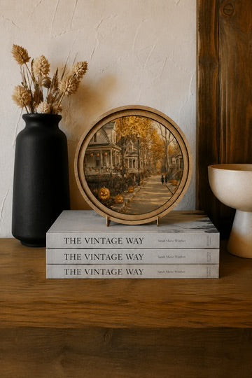 8 inch round Halloween street arch