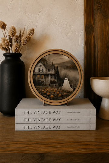 8 inch round moody ghost house arch