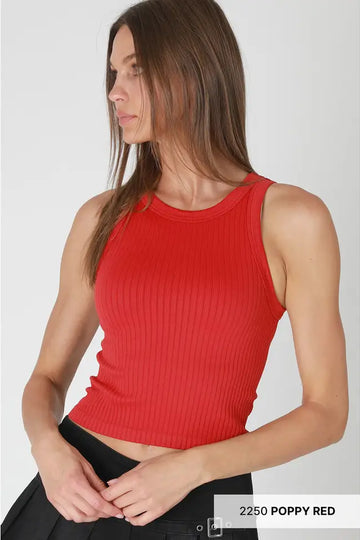 The Brielle ribbed tank
