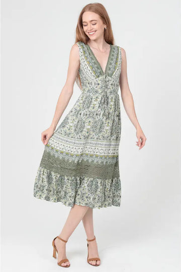 The saltwater blossom dress
