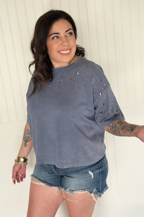 Then stardust stud tee