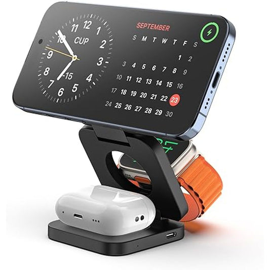 3 in 1 foldable wireless charger