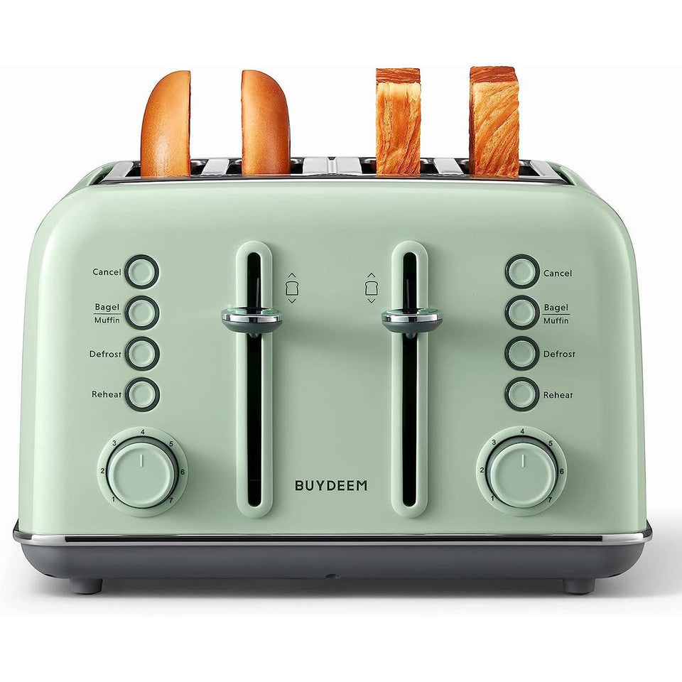 4 slice toaster with 7 shade settings