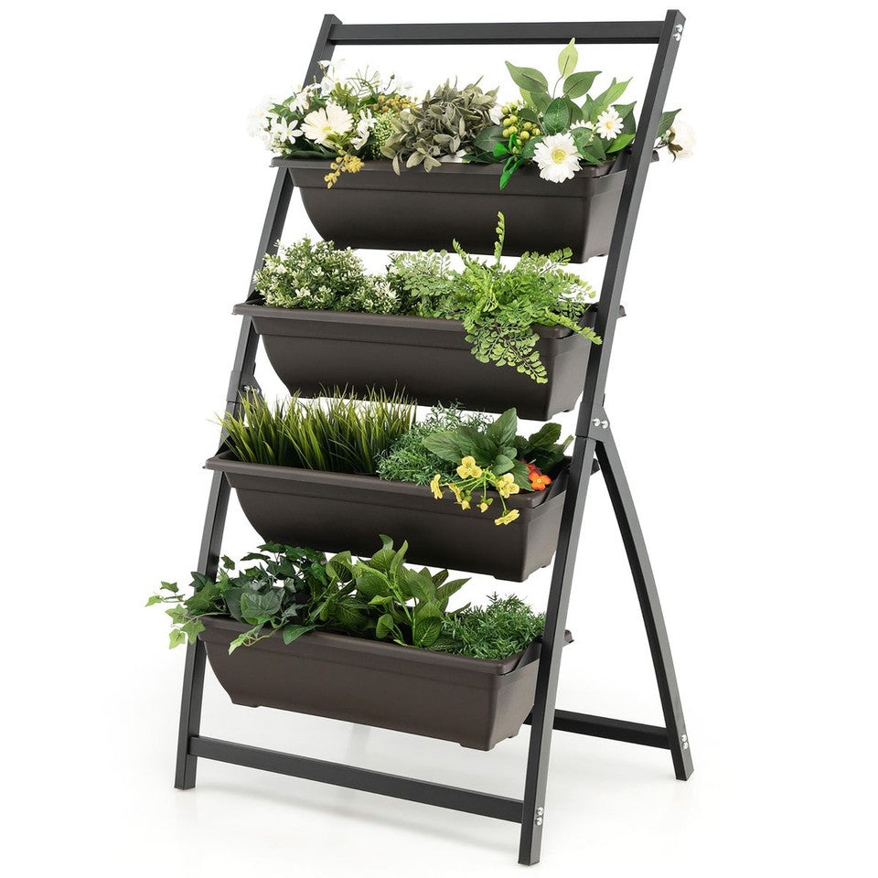 4 tier vertical garden planter
