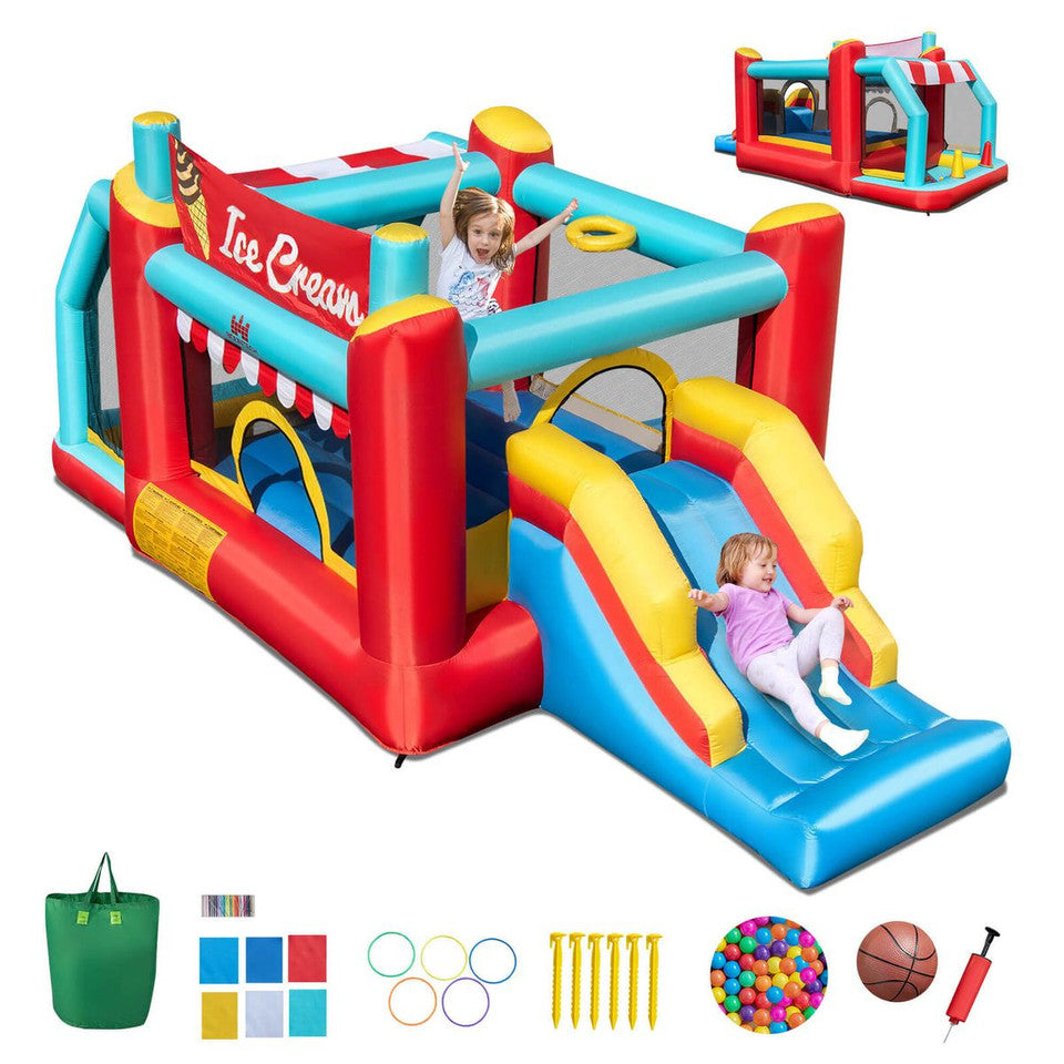5 in 1 inflatable bounce house