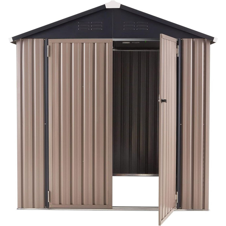 6x6 foot outdoor storage shed
