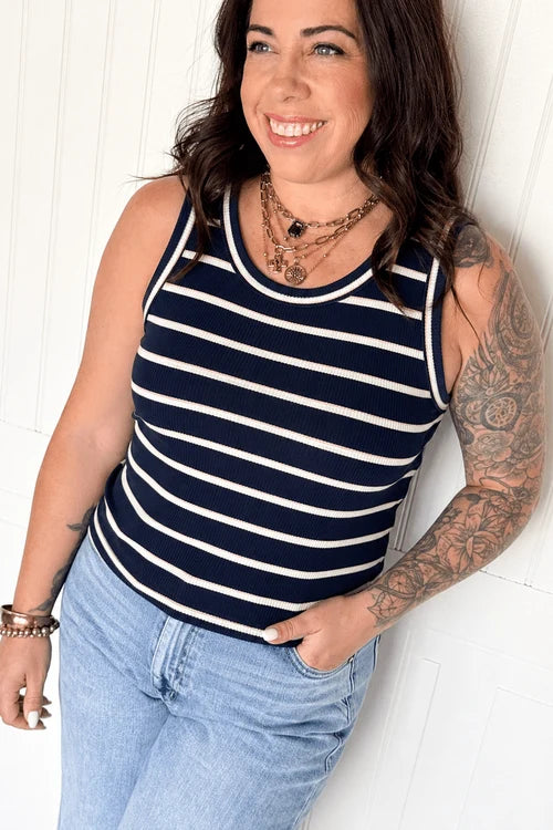 The midnight marina stripe tank