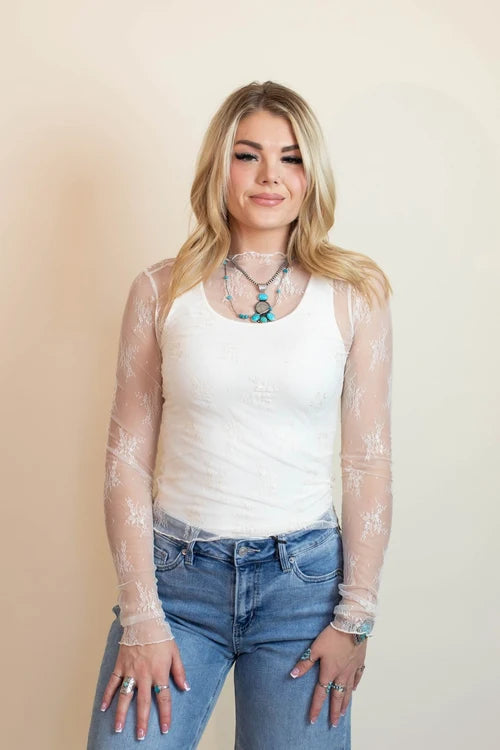 The ethereal lace long sleeve