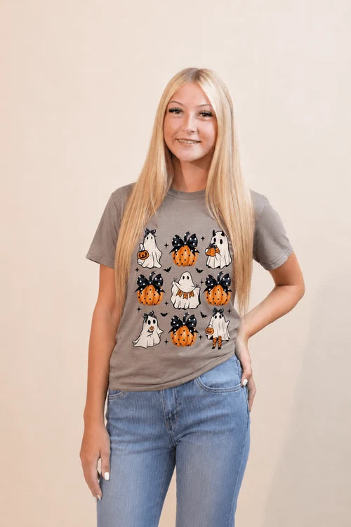 Womens boo basket babes graphic tee