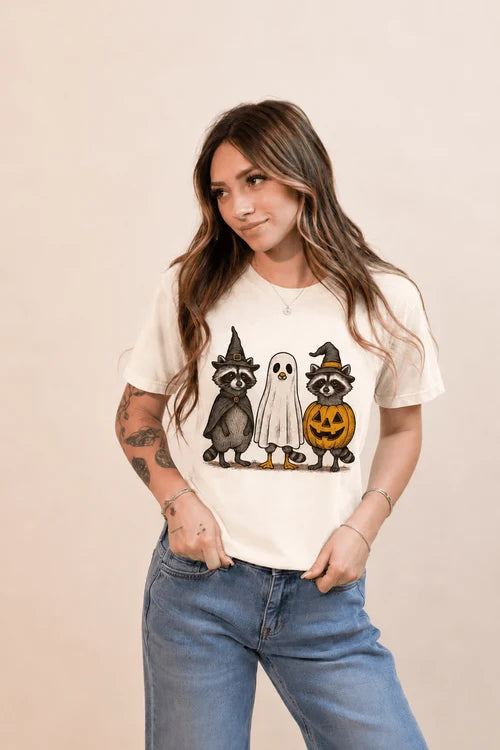 Womens boo and bandits graphic tee