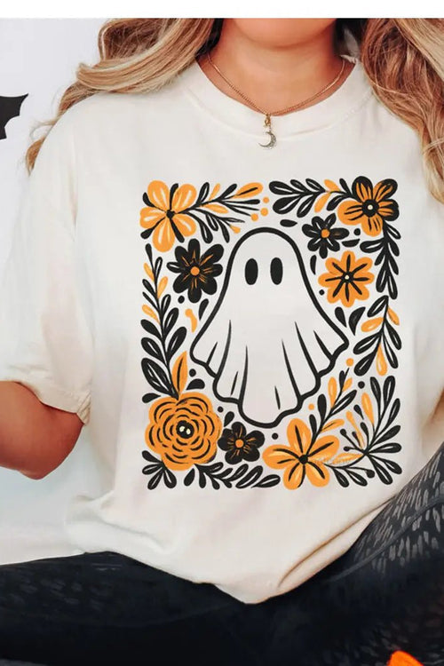 Womens blooming boo graphic tee