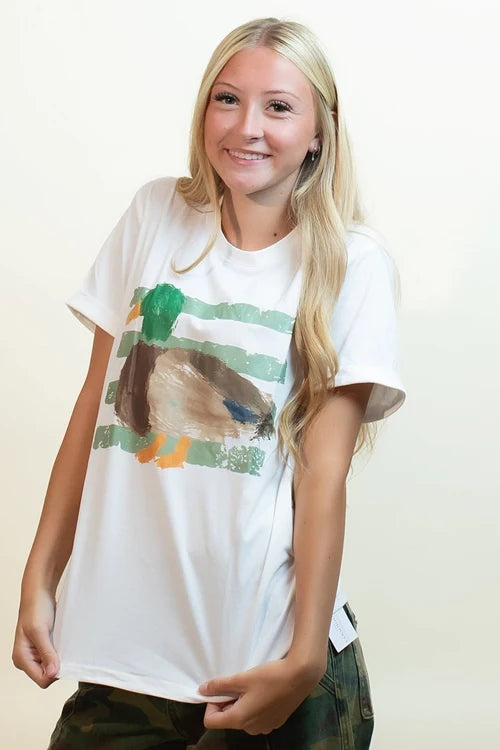 Womens lakeside mallard tee
