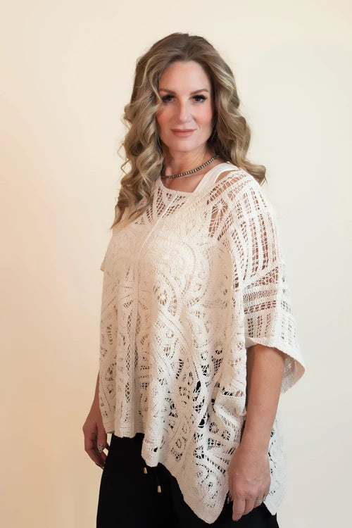 Lovestitch womens seashell sands cover up