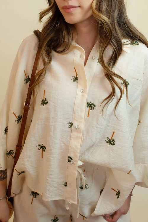 Allie rose womens island hopping button up