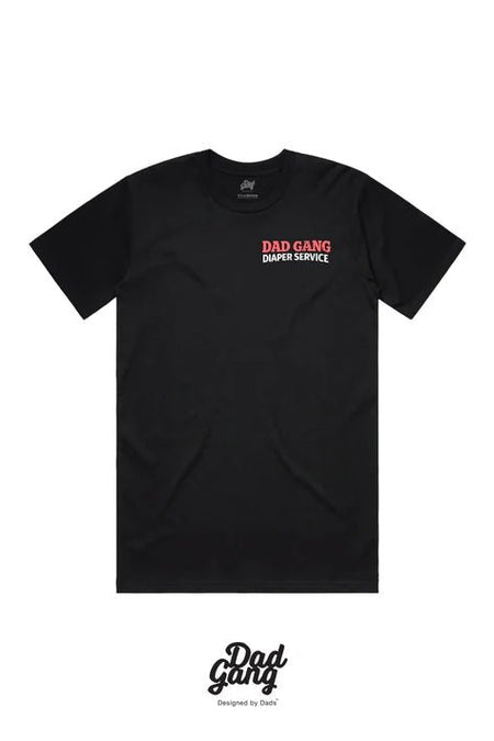 Dad gang tee diaper service