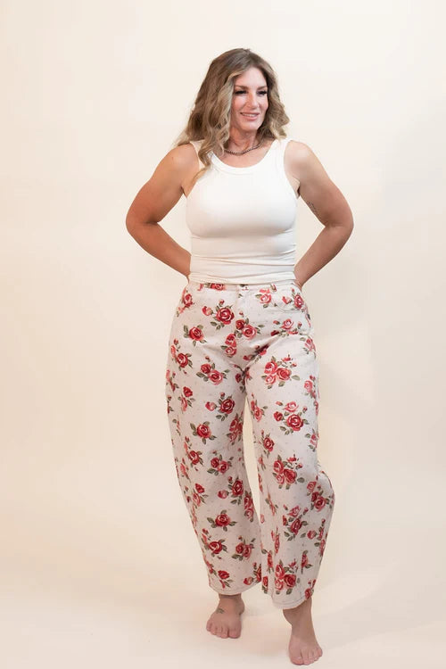 The garden party dot pants