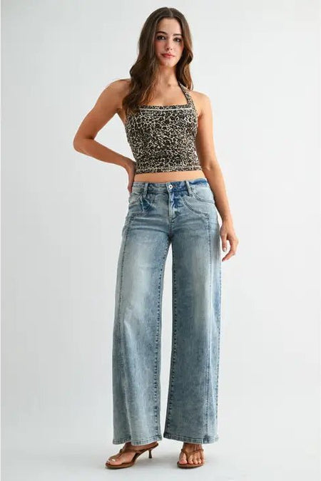 Mica the street style panel jeans
