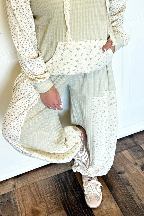 Everyday contrast pocket lounge pants