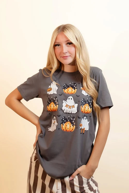 Womens boo basket babes graphic tee