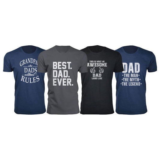 MENS FUNNY DAD COTTON T SHIRTS