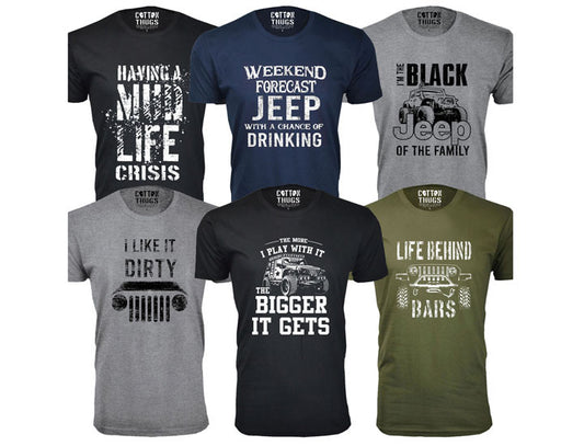 MENS JEEP T SHIRTS
