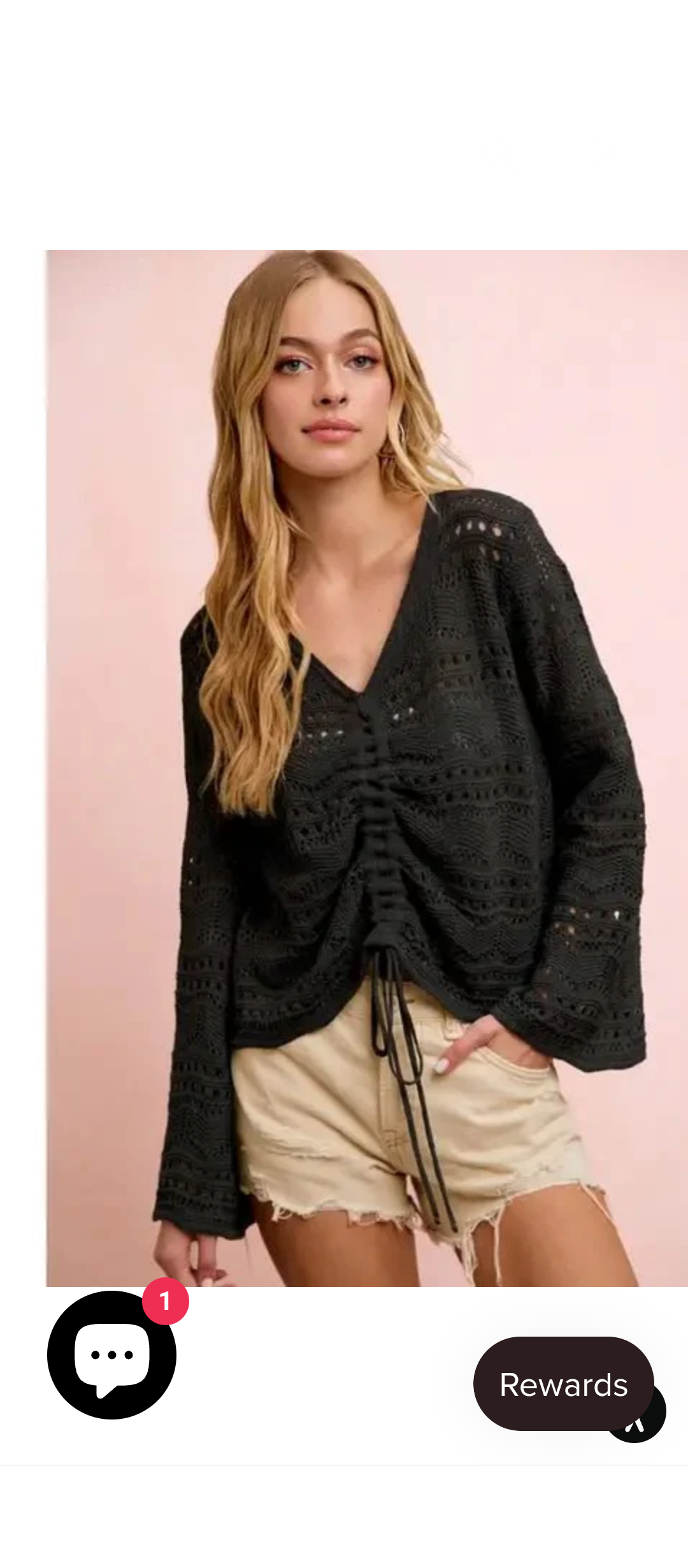 The secret garden lightweight blouse