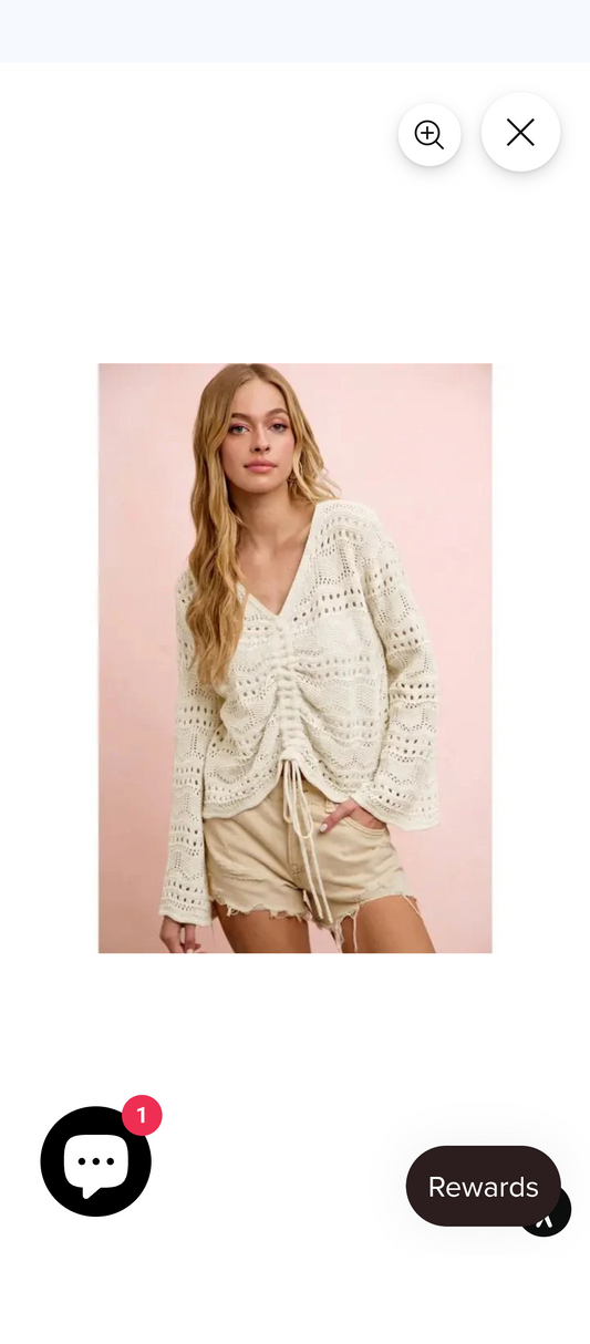 The secret garden lightweight blouse