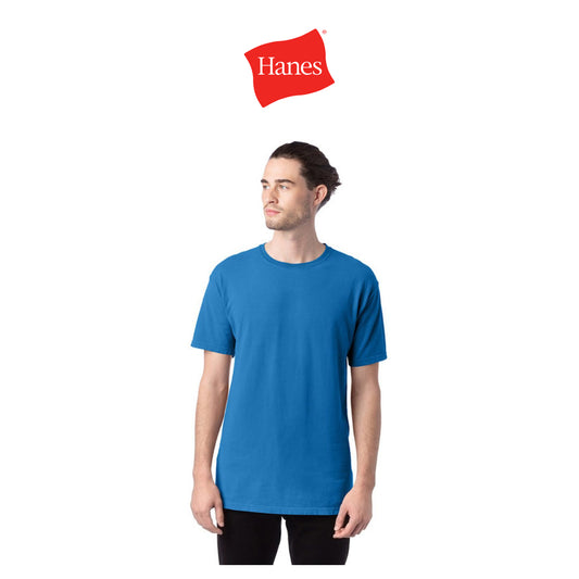 HANES MENS COMFORT WASH DYED T SHIRT