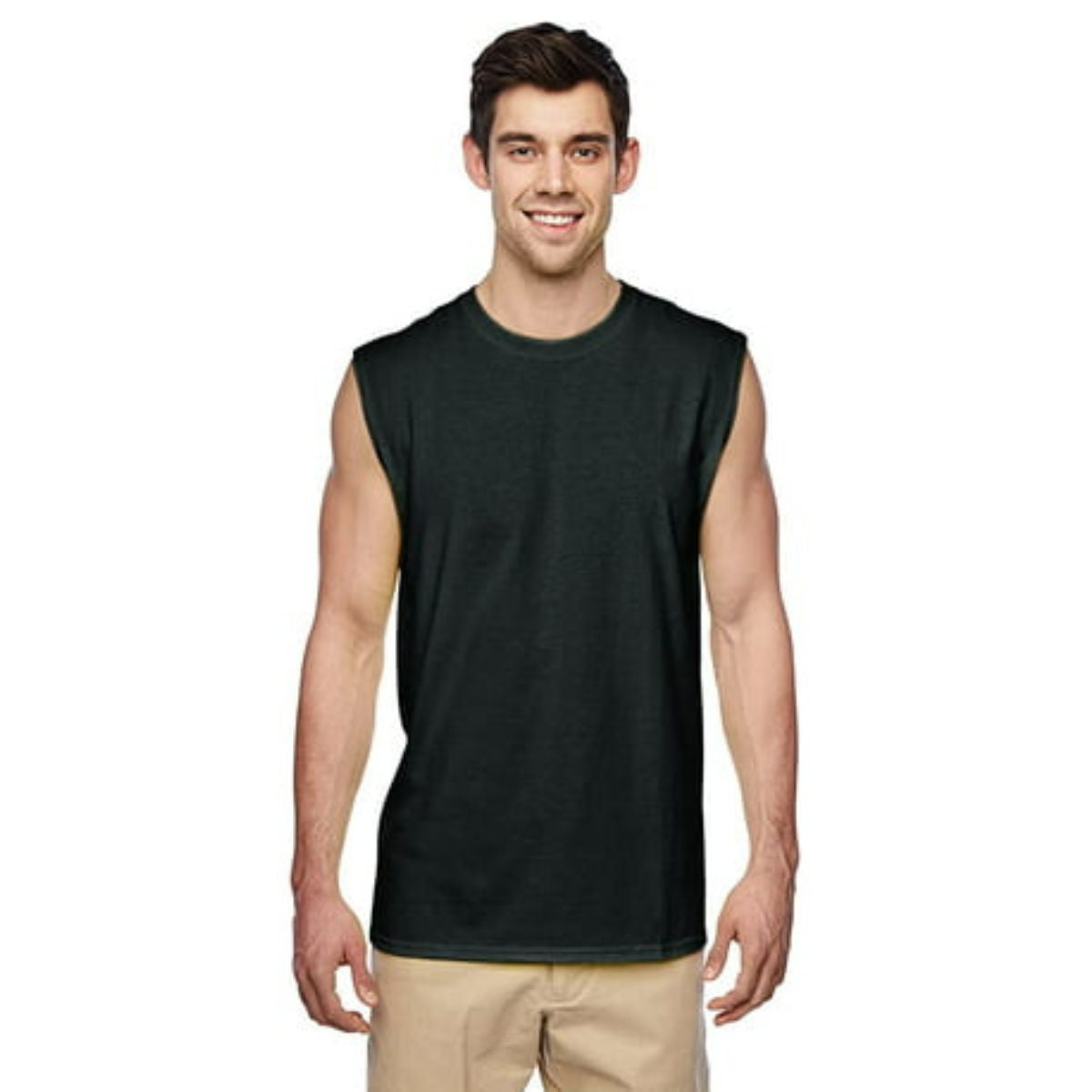 JERZEES 29SR MENS SLEEVELESS SHOOTER T SHIRT