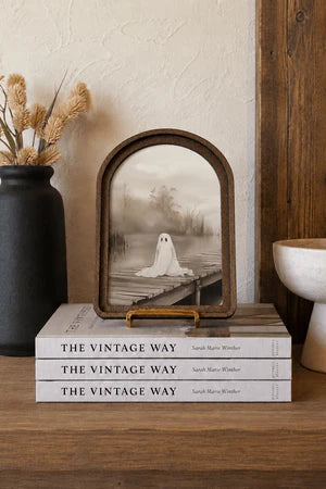 DOCK SIDE GHOST ARCH FRAMED ART 8.25X11 INCH