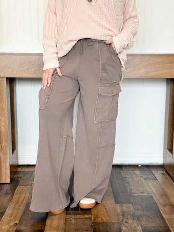 DRIFTWOOD CARGO TERRY SWEATPANTS