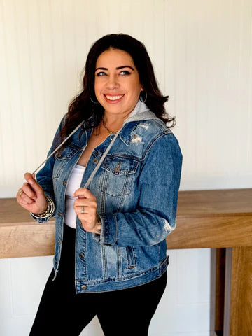EASY RIDER HOODED TRUCKER JACKET
