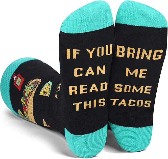 IF YOU CAN READ THIS FUNNY SOCKS