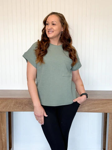 FIELD DAY CLOUDY KNIT CROP TOP