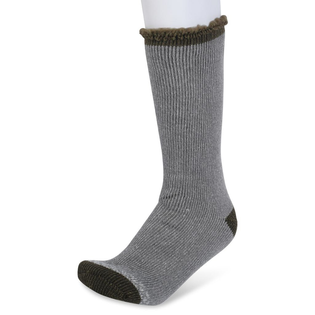 MENS 4X BRUSHED 2.7TOG THERMAL SOCKS