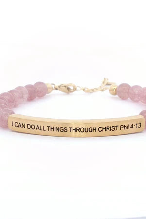 I CAN DO ALL THINGS THROUGH CHRIST