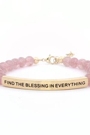 FIND THE BLESSING IN EVERYTHING