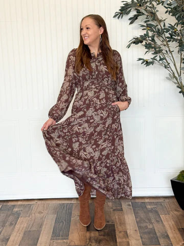JUNIPER TIERED MAXI DRESS