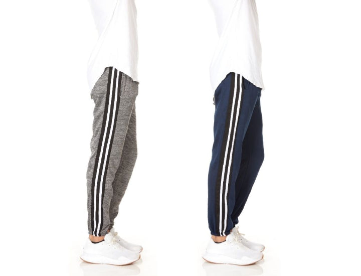 MENS FLEECE LINED JOGGER SWEATPANTS 2 PACK