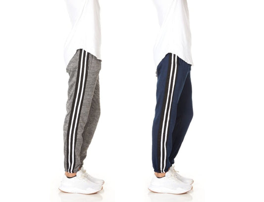 MENS FLEECE LINED JOGGER SWEATPANTS 2 PACK