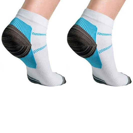 HIGH ENERGY ANKLE COMPRESSION SOCKS 6 PAIR