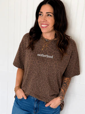 MOTHERHOOD LEOPARD TEE