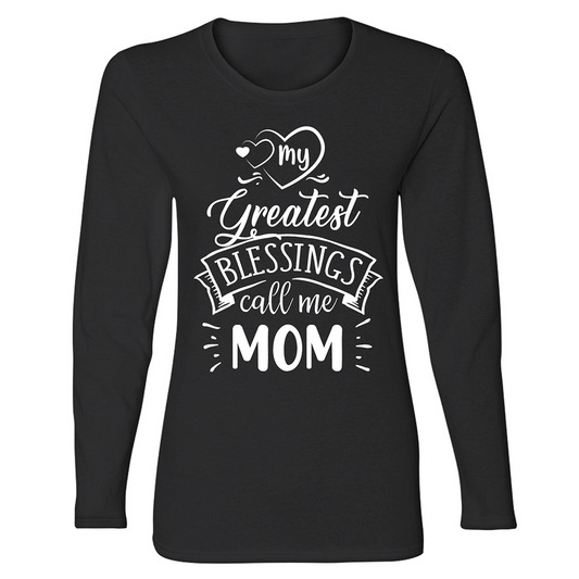 GREATEST BLESSINGS MOTHERS DAY LONG SLEEVE SHIRT