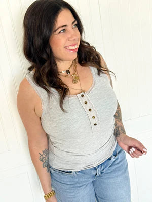 POL LACE EDGE EVERYDAY TANK