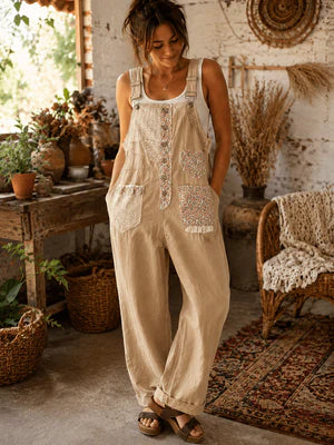 POL SWEETHEART MEADOW OVERALLS